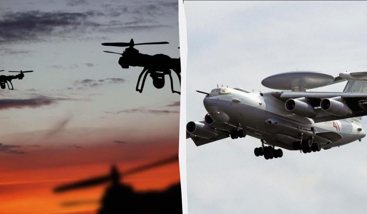 Дроны атаковали авиаремонтный завод в России: там могли находиться самолеты А-50, - СМИ