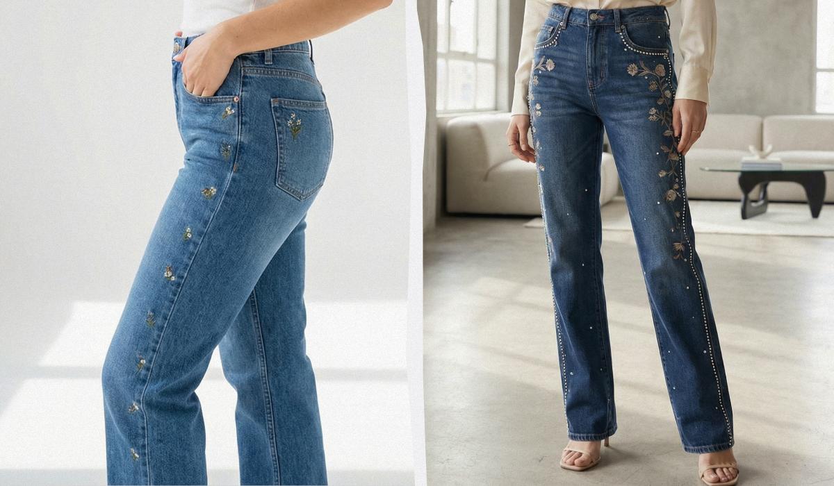 джинсы женские модные