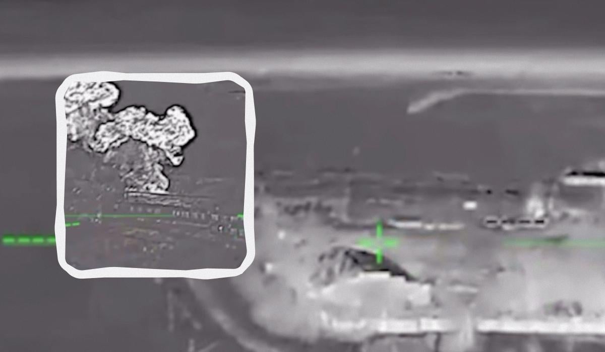 Дрони уразили базу засекреченого російського центру в окупованому Донецьку (відео)