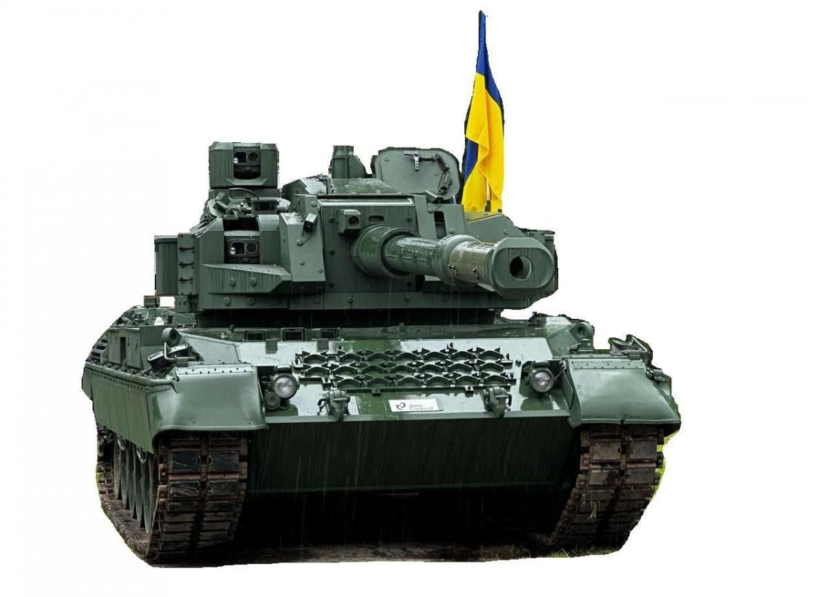 Україні передали унікальний танк 'Леопард': з'явилося його фото