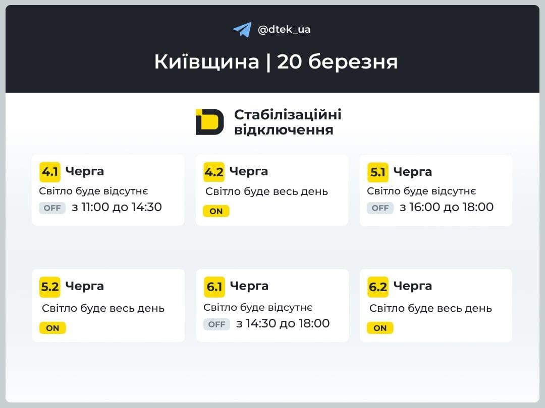 В Украине в пятницу будут отключать свет: кто останется без электричества