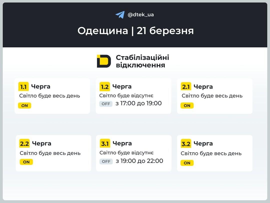 В субботу в Украине снова будут отключать свет: кто и когда останется без электричества