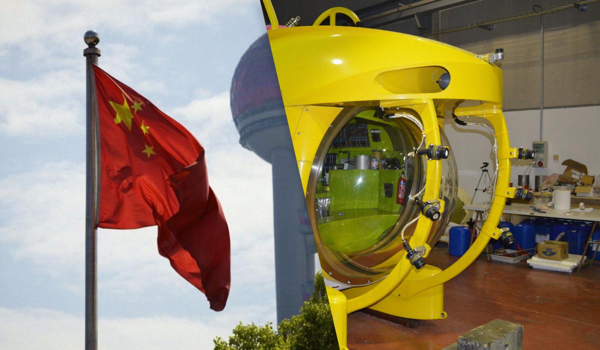 Китай готовит туристический батискаф для погружений на километровую глубину Китай готовит туристический батискаф для погружений на километровую глубину