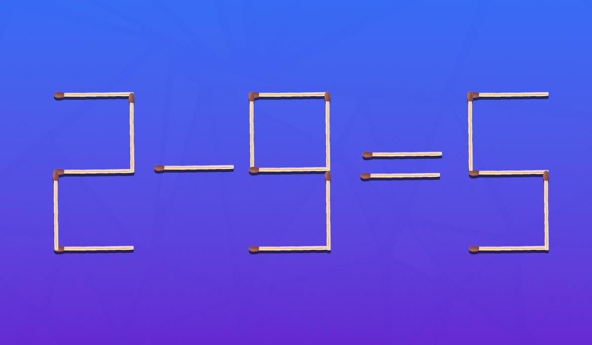 Який сірник треба перемістити, щоб рівняння стало правильним: швидкий IQ-тест