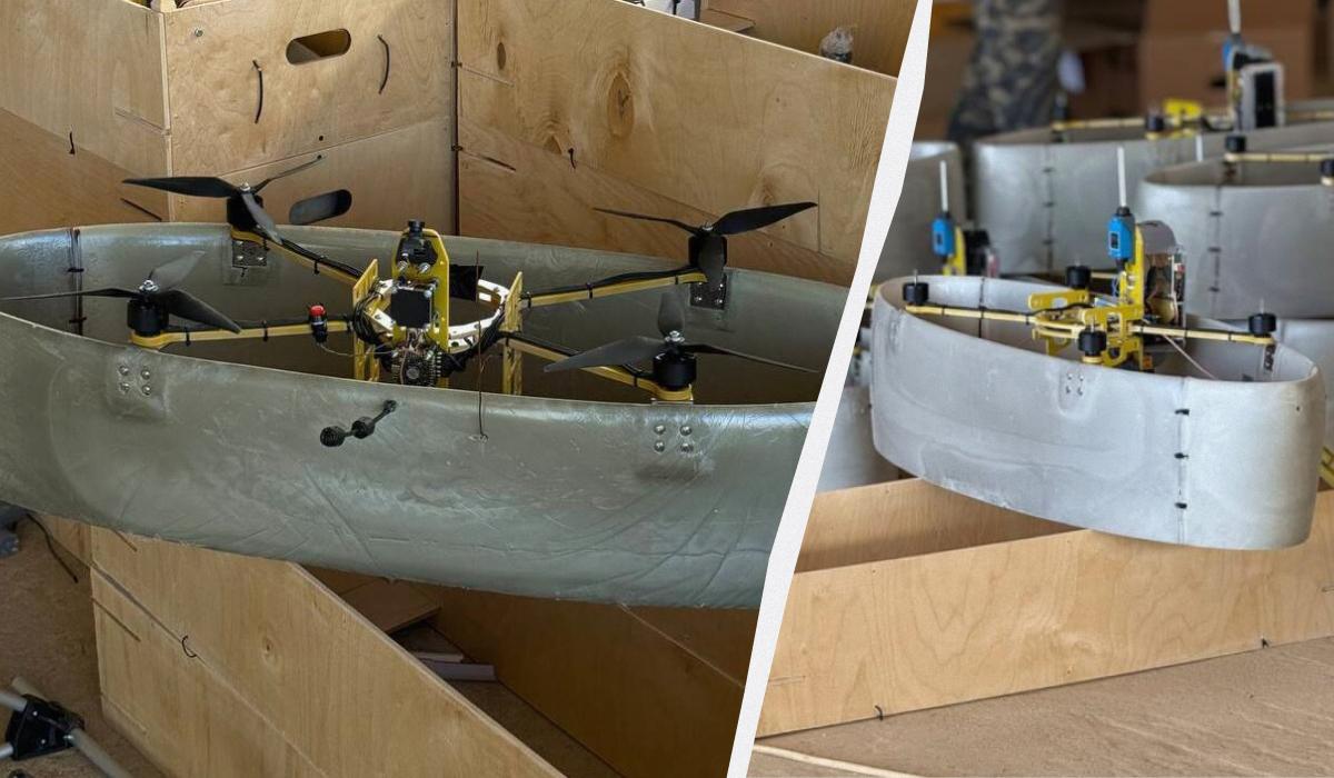 Заявка на 'революцию': РФ создала принципиально новый FPV-дрон с кольцевой схемой (фото)