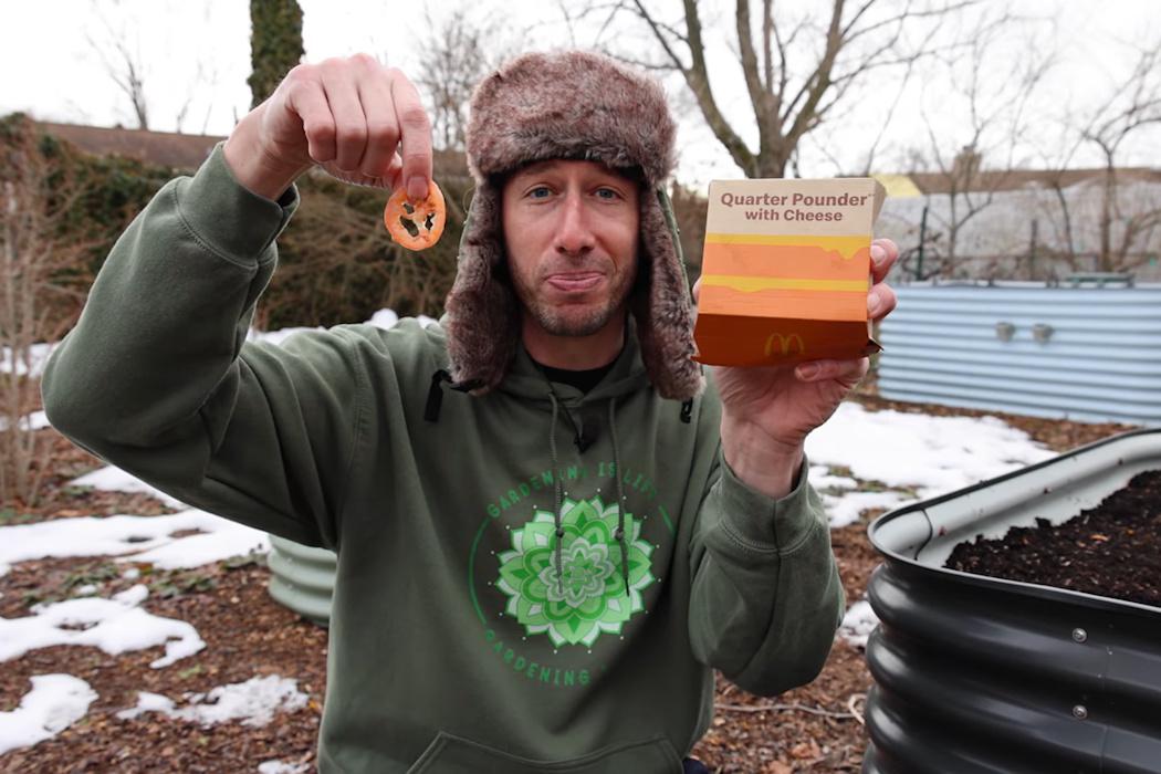 Блогер посадив насіння помідорів з чізбургера: те, що виросло, було повною несподіванкою