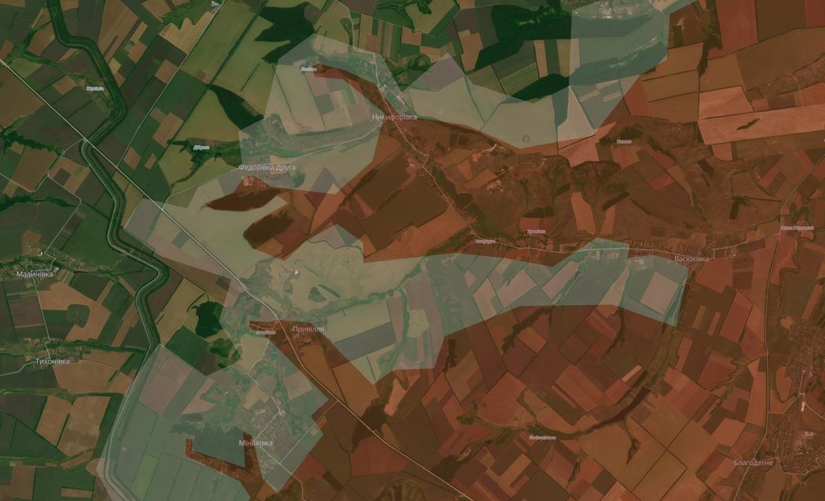 Окупанти мали успіх на Донеччині: DeepState оновив карту боїв Окупанти мали успіх на Донеччині: DeepState оновив карту боїв