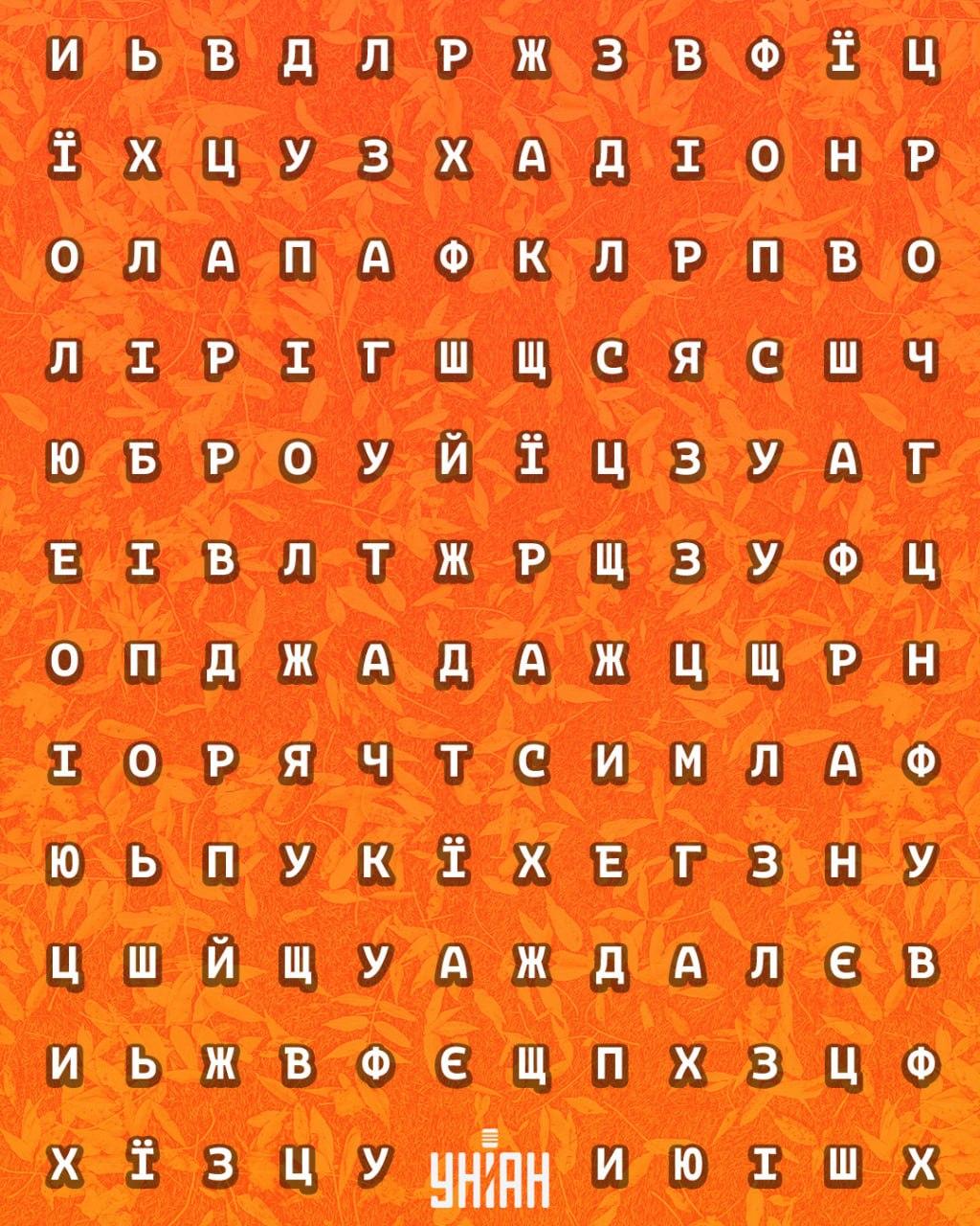 99% людей не можуть знайти слово 'шафран' за 11 секунд: дуже складна головоломка