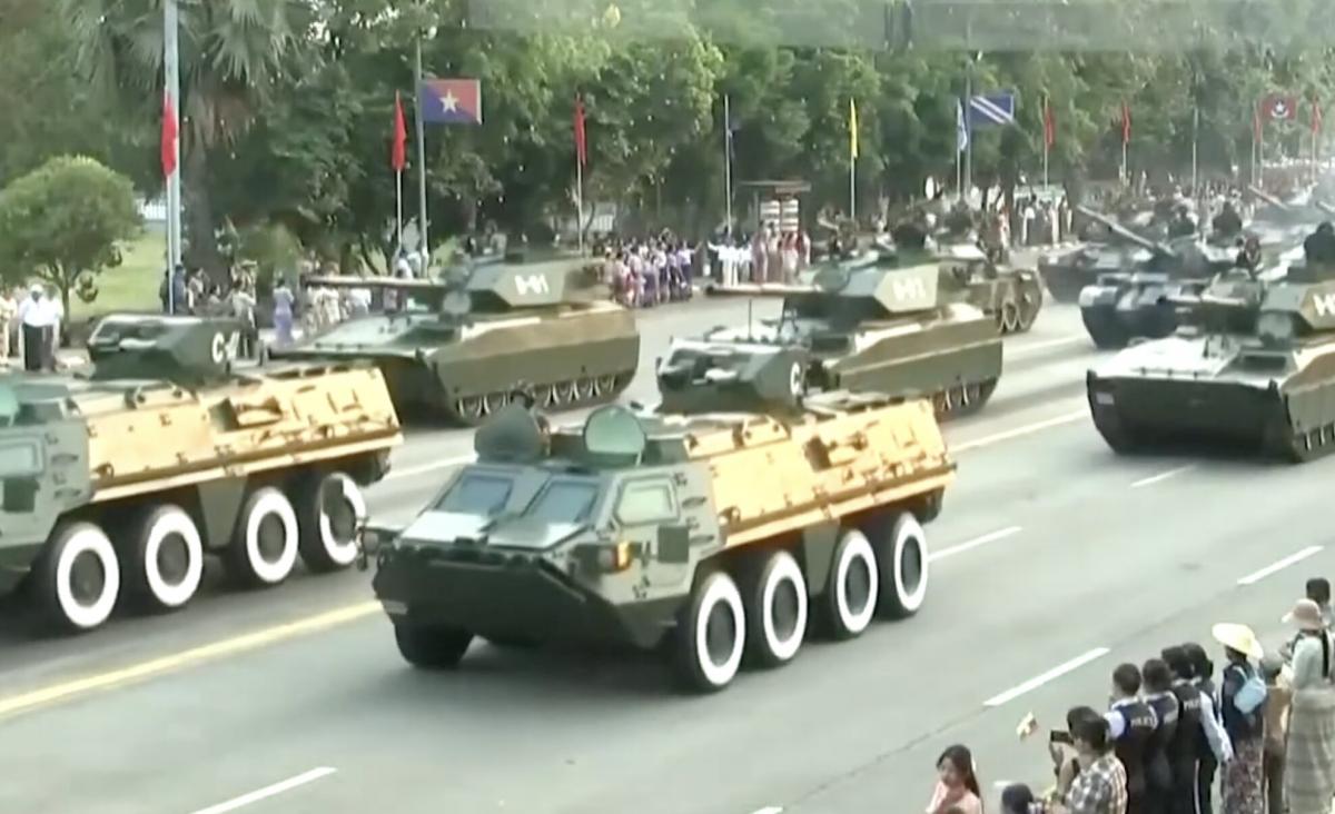 У М’янмі вперше показали БТР-4 власного виробництва за українською ліцензією