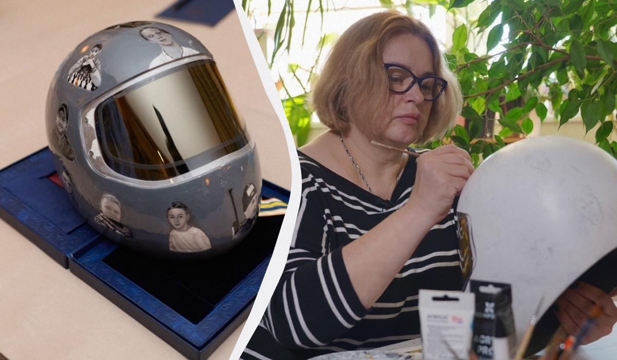 Владислав Гераскевич презентує 'Шолом пам’яті' в Музеї 'Голоси Мирних' Фонду Ріната Ахметова Владислав Гераскевич презентує 'Шолом пам’яті' в Музеї 'Голоси Мирних' Фонду Ріната Ахметова