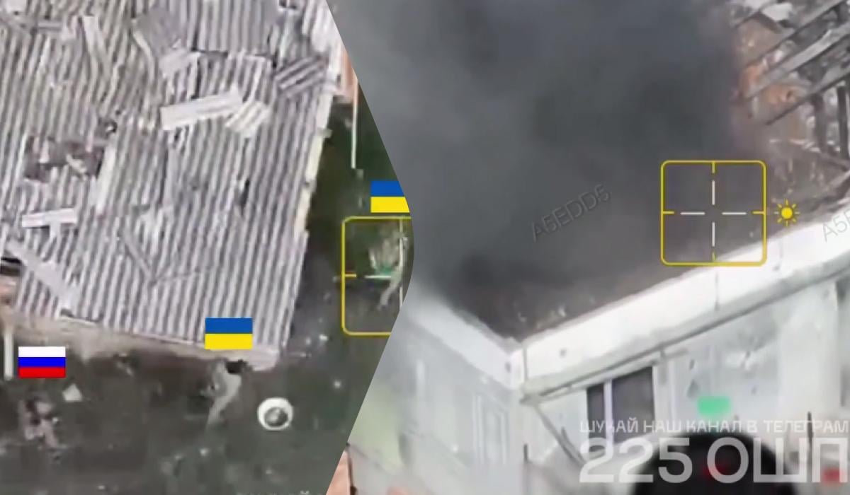 Дроны отбили у оккупантов попавших в плен украинских военных (видео) Дроны отбили у оккупантов попавших в плен украинских военных (видео)