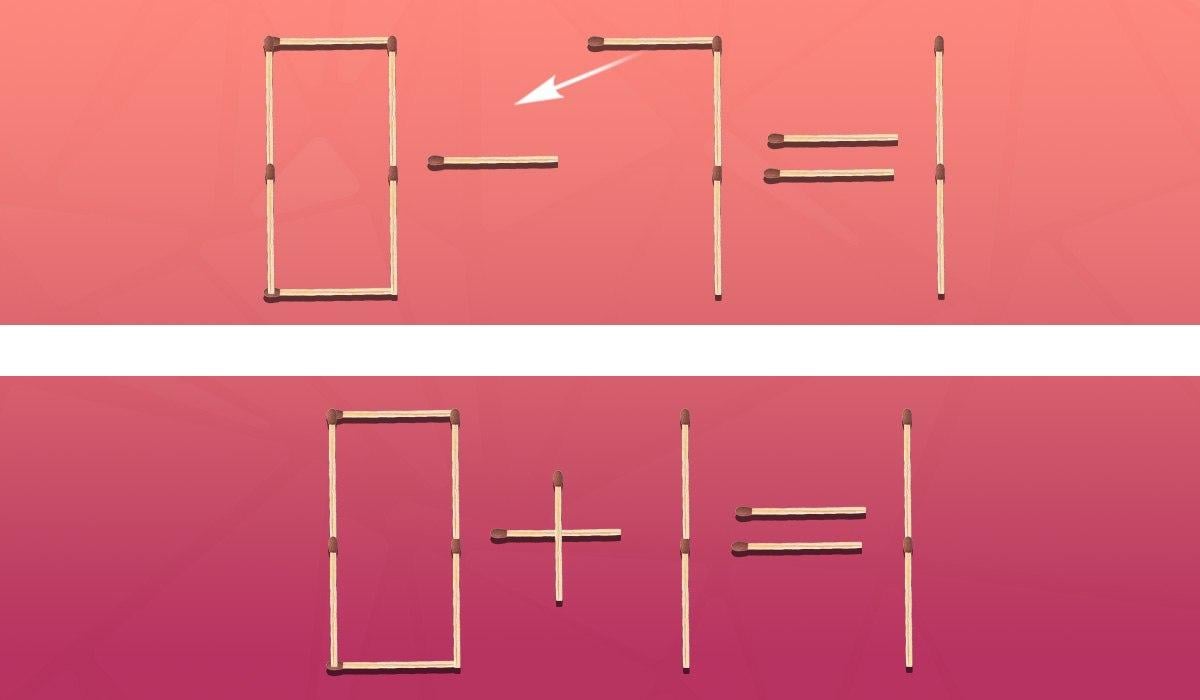 Какая спичка исправит равенство: на поиск решения головоломки у вас есть 5 секунд Какая спичка исправит равенство: на поиск решения головоломки у вас есть 5 секунд