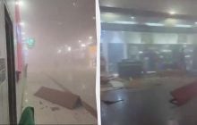 Іранський дрон влучив у міжнародний аеропорт Дубая, є постраждалі (відео)