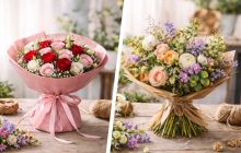 Авторські букети: чим вони відрізняються від класичних композицій