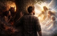 Кто стоит у нас за левым плечом: зачем мы трижды плюем через него - объясняет ведьма