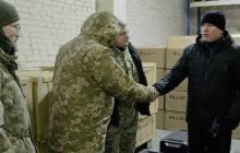 Волонтеры "Украинской команды" передали зарядные станции бойцам 112 бригады ТрО, - Палатный
