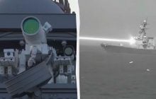 Эсминец ВМС США "испарил" рой беспилотников в море мощным лазерным лучом