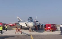 Одразу два винищувача Су-57 помітили в небі однієї з країн Північної Африки (відео)