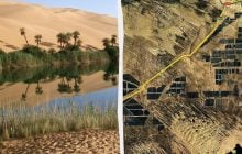 Крупнейшая солнечная ферма Китая незаметно меняет пустыню вокруг себя