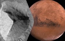 На знімках NASA, яким понад 20 років, на Марсі помітили загадкову "тригранну піраміду"