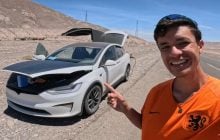 Водитель Tesla застрял в пустыне Атакама с 1 % заряда батареи и нашел неожиданный выход