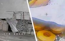 "Молнии" взлетели нестандартно: пограничники разгромили вражеский склад беспилотников (видео)