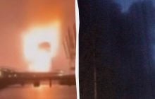 Після атаки дронів горить нафтоналивний порт у Ленінградській області РФ