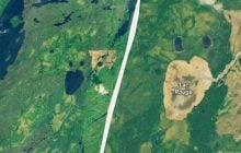 У Канаді за ніч зникло озеро: вода пішла, ніби відкрили пробку