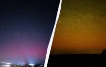 Північне сяйво помітили одразу в кількох областях України (фото, відео)