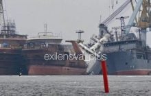 Мог нести крылатые или противокорабельные ракеты: что известно о повреждённом ледоколе "Пурга"