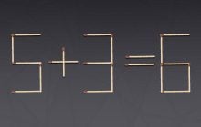 Дуже складна головоломка: треба перемістити лиш один сірник