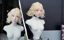 Уже не просто машины: в Китае создали робота, который моргает и реагирует на людей (видео)