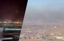 Дрони знову атакували Ленінградську область, в порту Усть-Луга виникла пожежа (відео)