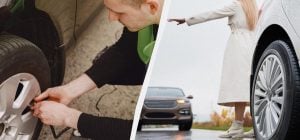 Как залатать пробитое колесо, если нет "запаски": вот что нужно делать