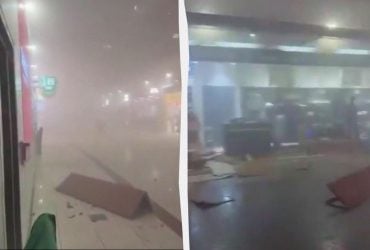 Иранский дрон попал в международный аэропорт Дубая, есть пострадавшие (видео)