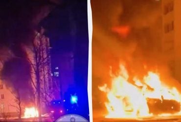 РФ вдарила по житловому району Харкова, є постраждалі