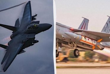 Від цієї ракети ППО не врятує: скільки Blue Sparrow може підняти на борт ізраїльський F-15
