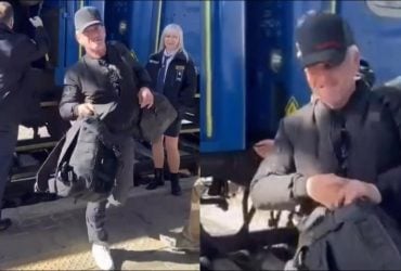 Шон Пенн выбрал Украину вместо Оскара и приехал в Киев: появились фото и видео