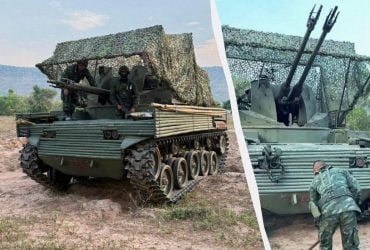 По примеру Украины армия Таиланда начала защищать бронетехнику от дронов