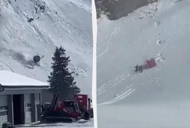 На курорте в Швейцарии сорвалась и упала кабина канатной дороги: есть погибший