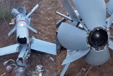 В Иране заметили обломки неизвестного израильского дрона с турбореактивным двигателем