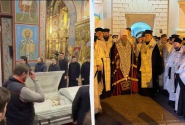 Проходить прощання з Патріархом Філаретом: вже відомо де його поховають (відео)