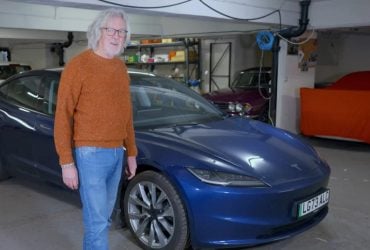 Ведущий Top Gear Джеймс Мэй назвал 12 вещей, которые ему не нравятся в Tesla Model 3