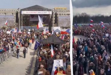 У Празі люди вийшли на вулиці, протестуючи проти діяльності уряду Бабіша