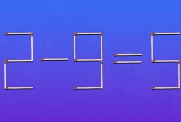 Какую спичку нужно переместить, чтобы равенство стало верным: быстрый IQ-тест