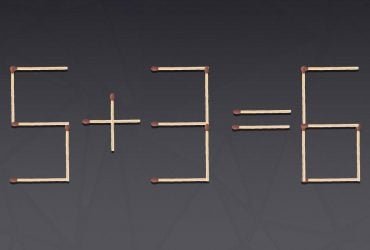 Очень сложная головоломка: нужно переместить всего одну спичку