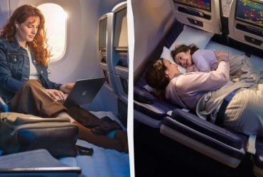 Велика авіакомпанія запроваджує в економ-класі місця, що перетворюються на ліжка