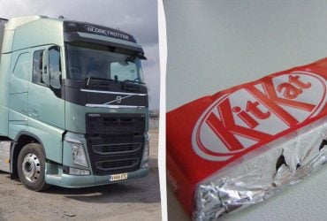 Злочин року: в Європі вкрали вантажівку з 12 тоннами шоколоду