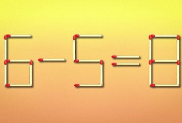 За 10 секунд нужно переместить всего одну спичку: тест на интеллект