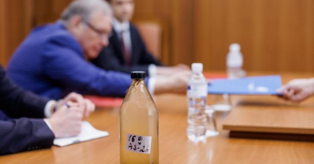 МЗС Молдови вручило російському дипломату пляшку води із забрудненої річки